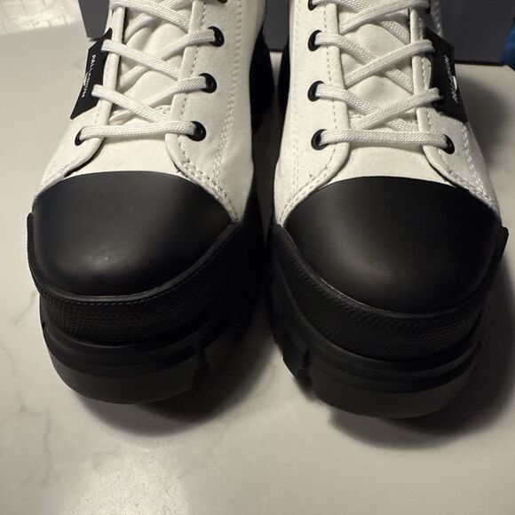 Palladium Women’s Revolt Hi TX Platform Boot in Star White - 97242-116-M Size 10 - Picture 10 of 11